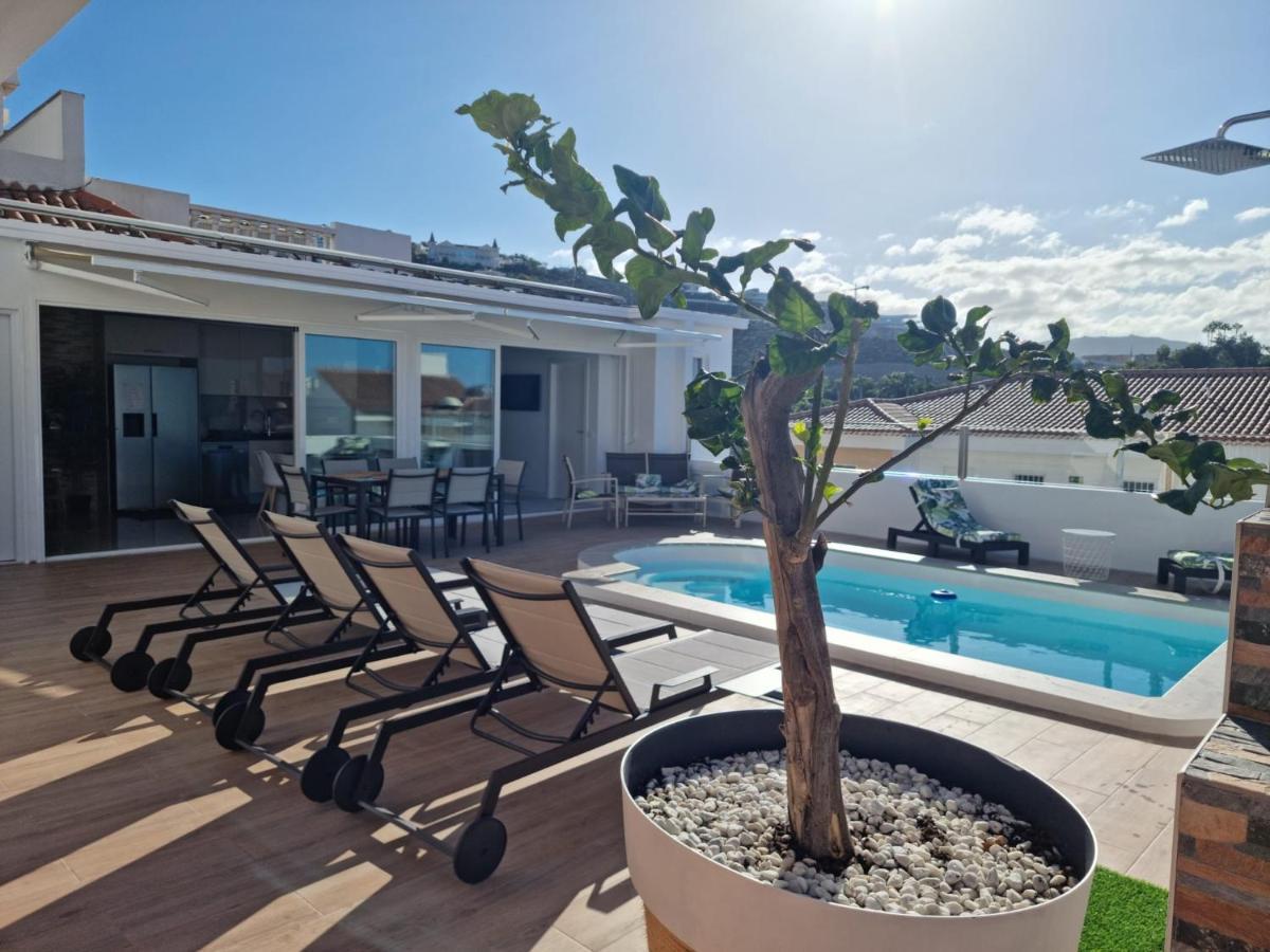 Fantástica Villa reformada con piscina privada Costa Adeje (Tenerife) Exterior foto
